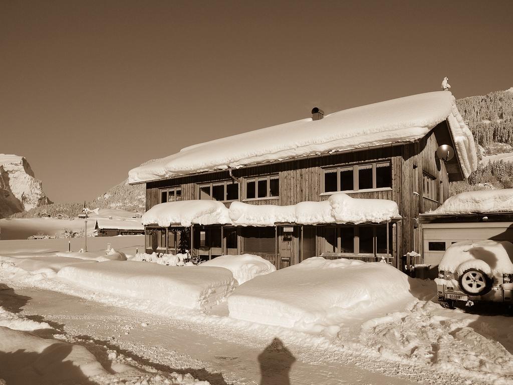 Appartements Madlener Schoppernau Buitenkant foto